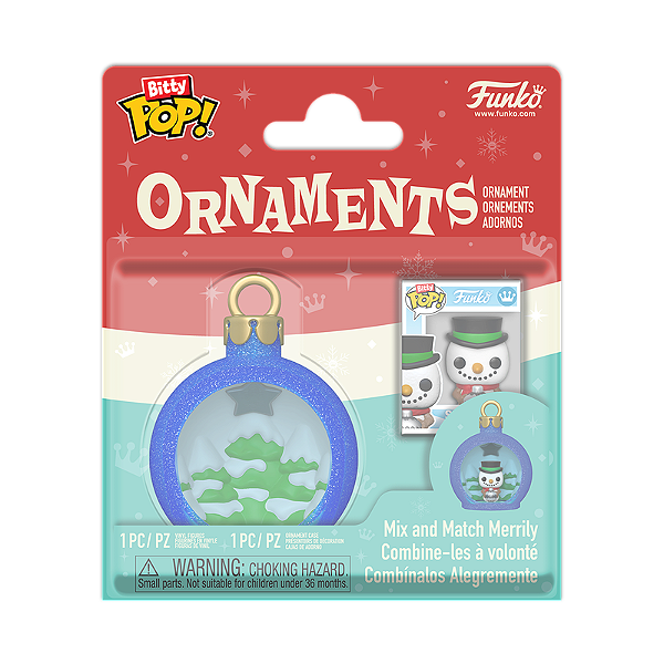 Funko Bitty Pop! Funko Natal Ornaments Snowman