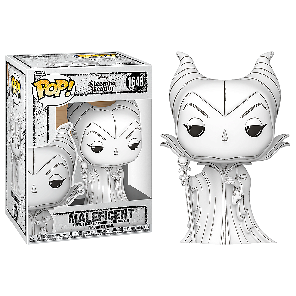Funko Pop! Sketched / Desenho Feito A Mão Disney A Bela Adormecida Malevola / Maleficent 1648