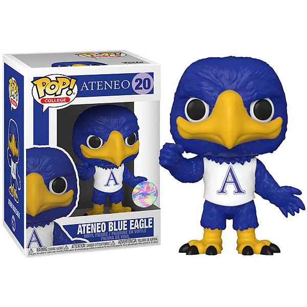 Funko Pop! College Ateneo Blue Eagle 20 Exclusivo