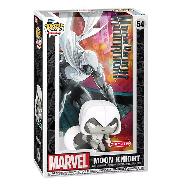 Funko Pop! Comic Covers Marvel Cavaleiro Da Lua / Moon Knight 54 Exclusivo