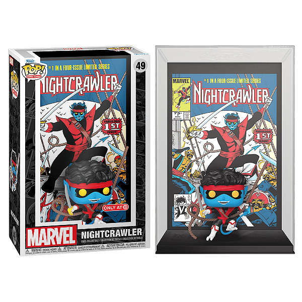 Funko Pop! Comic Covers Marvel X-Men Nightcrawler 49 Exclusivo