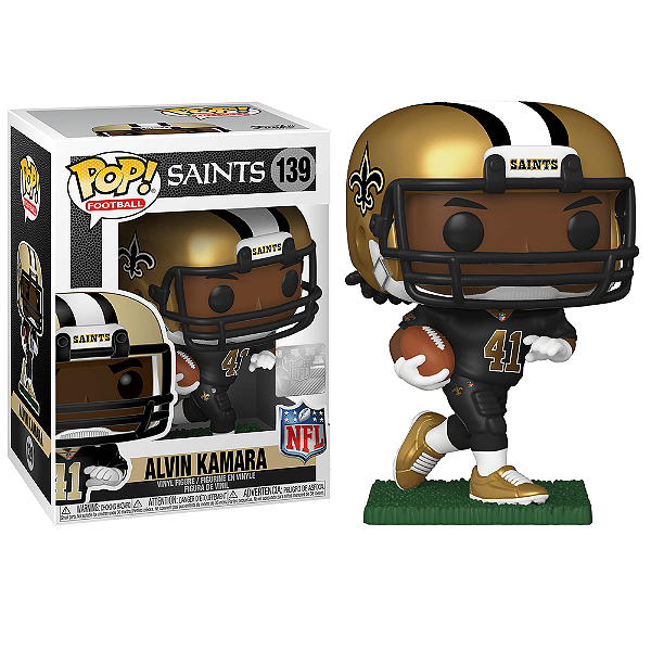 Funko Pop! Football NFL Saints Alvin Kamara 139 Exclusivo