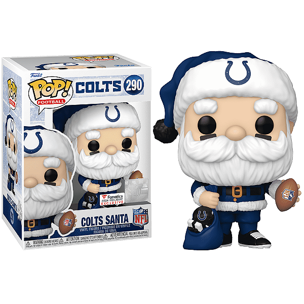 Funko Pop! Football NFL Colts Santa 290 Exclusivo