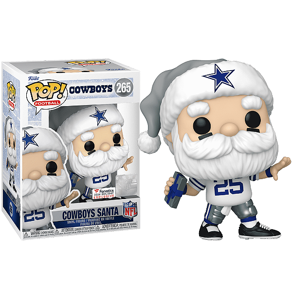 Funko Pop! Football NFL Cowboys Santa 265 Exclusivo