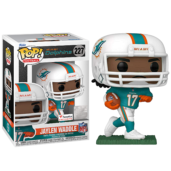 Funko Pop! Football NFL Miami Dolphins Jaylen Waddle 227 Exclusivo