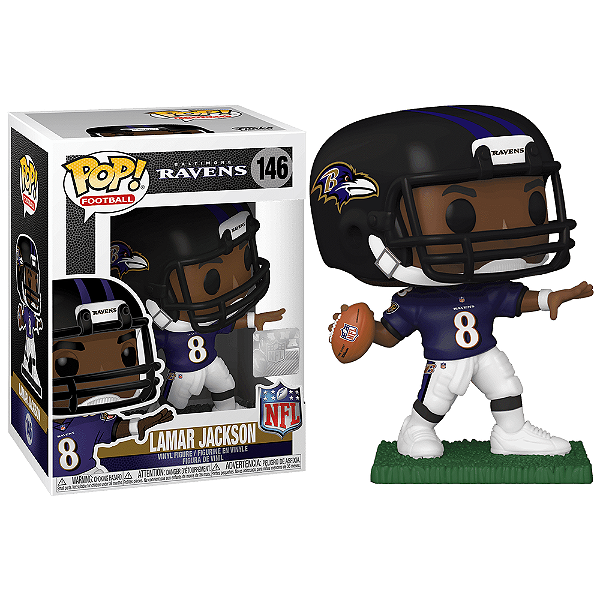 Funko Pop! Football NFL Baltimore Ravens Lamar Jackson 146 Exclusivo