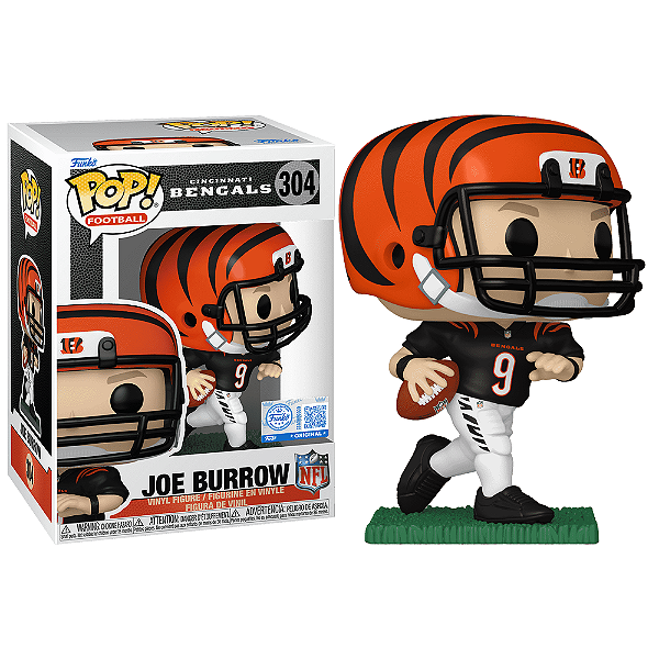 Funko Pop! Football NFL Cincinnati Bengals Joe Burrow 304 Exclusivo