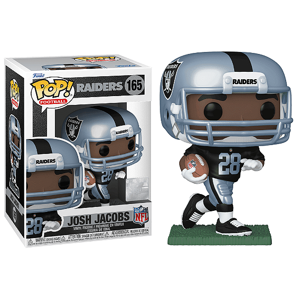 Funko Pop! Football NFL Raiders Josh Jacobs 165 Exclusivo