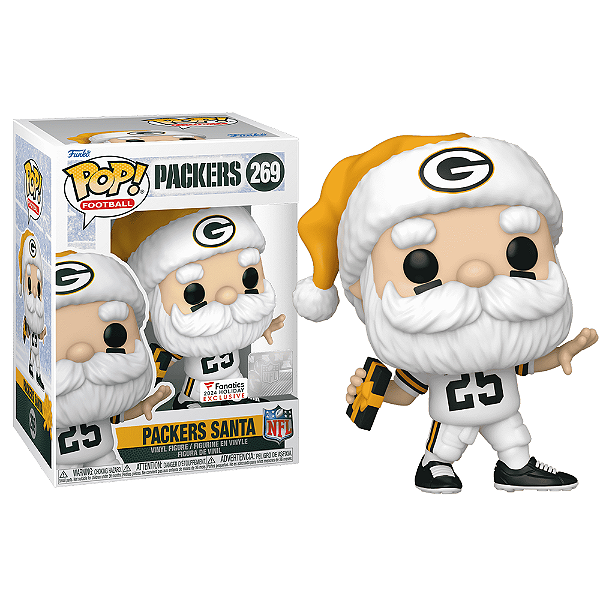 Funko Pop! Football NFL Packers Santa 269 Exclusivo