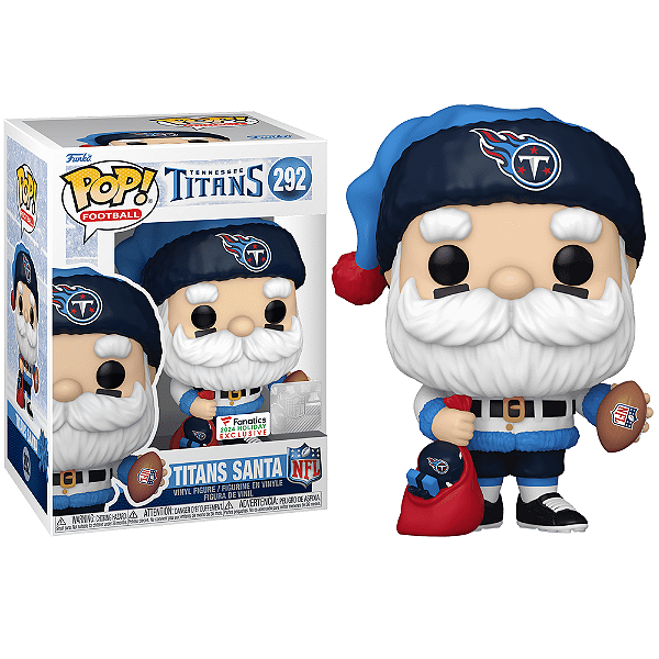 Funko Pop! Football NFL Titans Santa 292 Exclusivo