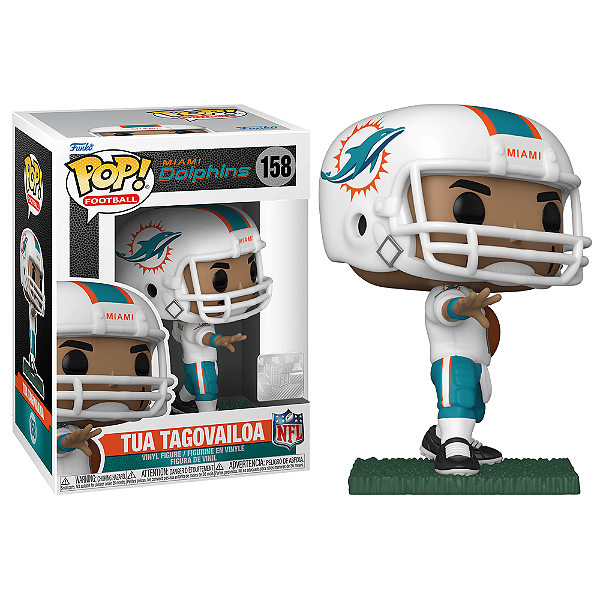 Funko Pop! Football NFL Dolphins Tua Tagovailoa 158 Exclusivo