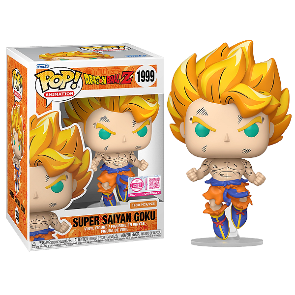 Funko Pop! Animation Dragon Ball Z Super Saiyan Goku 1999 Exclusivo 1200 Pcs