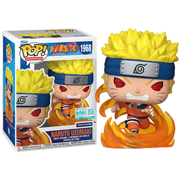 Funko Pop! Animation Naruto Shippuden Naruto Uzumaki 1968 Exclusivo