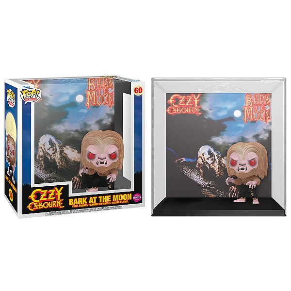 Funko Pop! Albums Ozzy Osbourne Bark At The Moon 60 Exclusivo Flocked