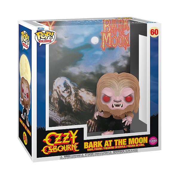 Funko Pop! Albums Ozzy Osbourne Bark At The Moon 60 Exclusivo Flocked