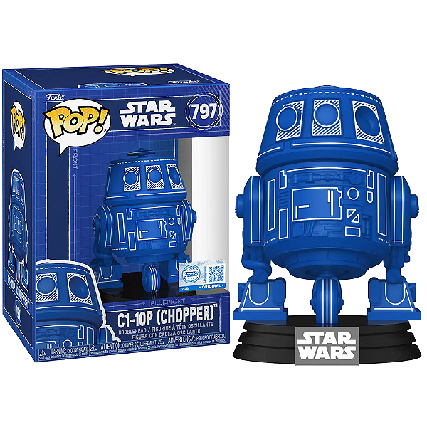 Funko Pop! Television Star Wars C1-10P Chopper 797 Exclusivo