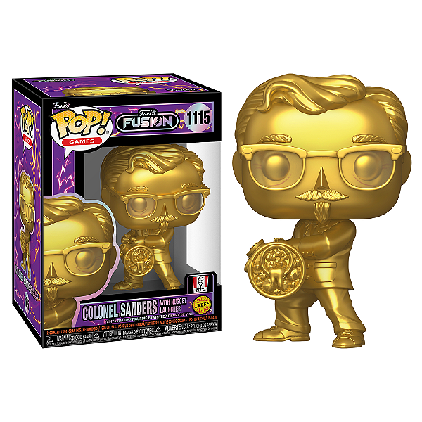 Funko Pop! Games Funko Fusion Colonel Sanders With Nugget Launcher 1115 Exclusivo Chase