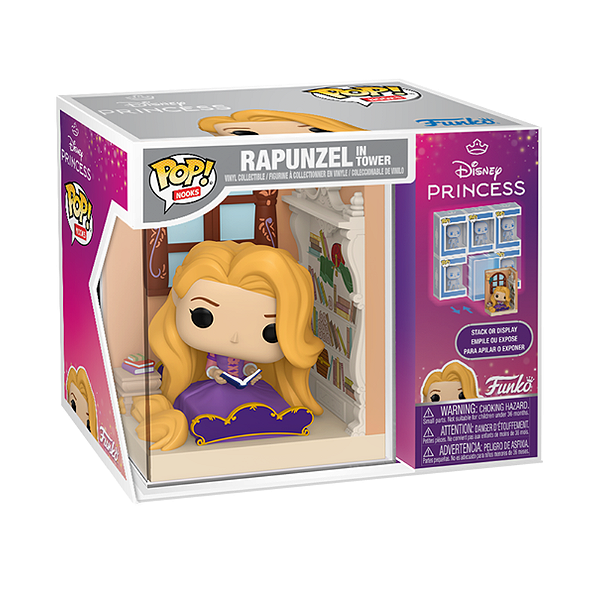 Funko Pop! Nooks Disney Filme Enrolados Princesa Rapunzel In Tower