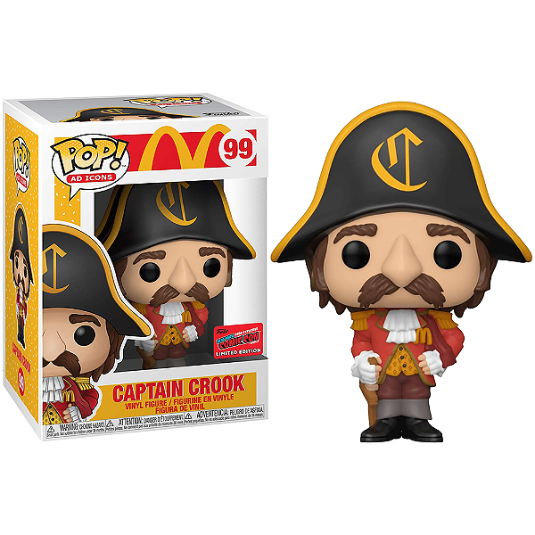 Funko Pop! Ad Icons MCDonalds Captain Crook 99 Exclusivo
