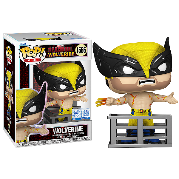 Funko Pop! Plus Marvel Deadpool & Wolverine 1566 Exclusivo