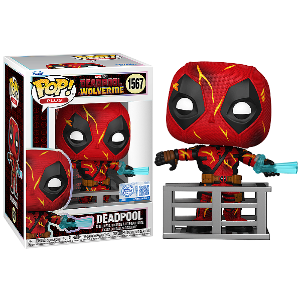 Funko Pop! Plus Marvel Deadpool & Wolverine Deadpool 1567 Exclusivo