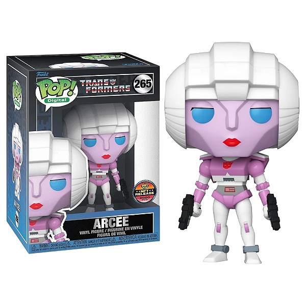 Funko Pop! Digital NFT Transformers Arcee 265 Exclusivo