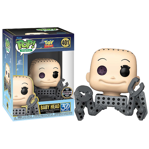 Funko Pop! Digital NFT Toy Story Baby Head 401 Exclusivo
