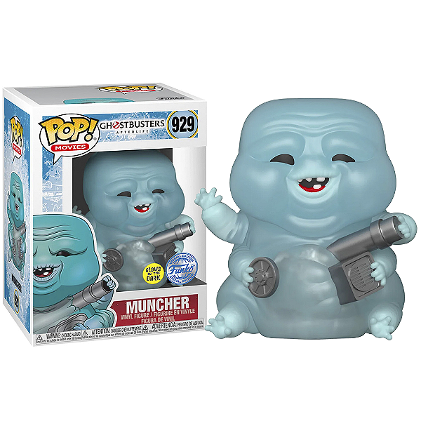 Funko Pop! Filme Ghostbusters / Os Caça Fantasmas Muncher 929 Exclusivo Glow
