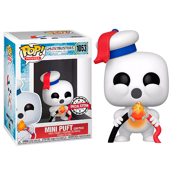 Funko Pop! Filme Os Caça Fantasmas Mini Puft Zapped 1053 Exclusivo