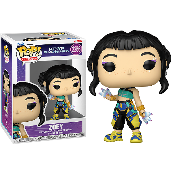 Funko Pop! Animation Guerreiras do K-Pop Huntrix Demon Hunters Zoey 2256