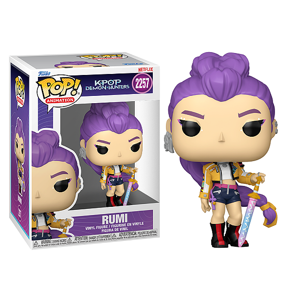 Funko Pop! Animation Guerreiras do K-Pop Huntrix Demon Hunters Rumi 2257