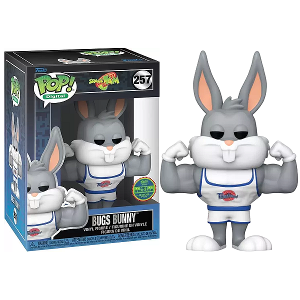 Funko Pop! Digital NFT Space Jam Bugs Bunny 257 Exclusivo