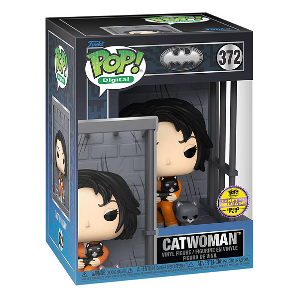 Funko Pop! Digital NFT DC Comics Batman Catwoman 372 Exclusivo