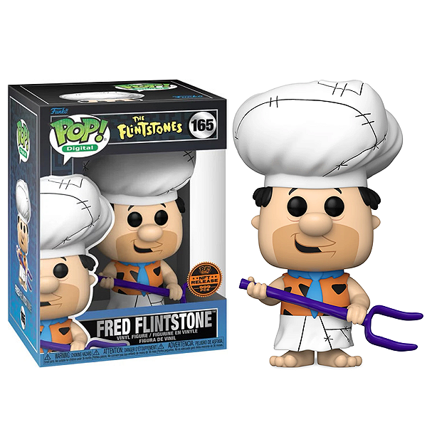 Funko Pop! Digital NFT Os Flintstones Fred Flintstone 165 Exclusivo 999 pcs