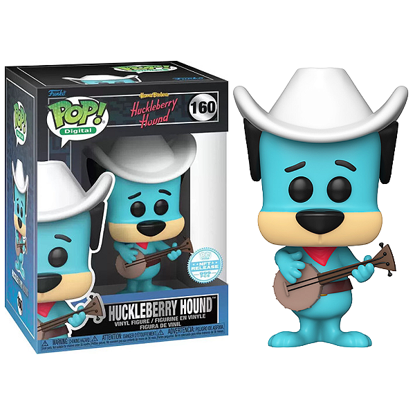 Funko Pop! Digital NFT Hanna Barbera Huckleberry Hound 160 Exclusivo 999 pcs