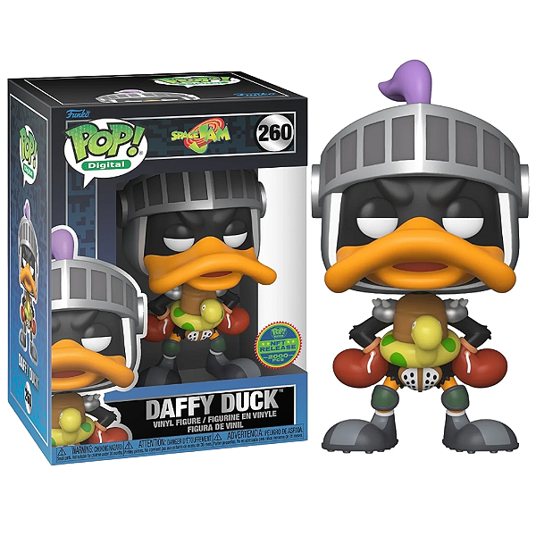 Funko Pop! Digital NFT Space Jam Daffy Duck 260 Exclusivo