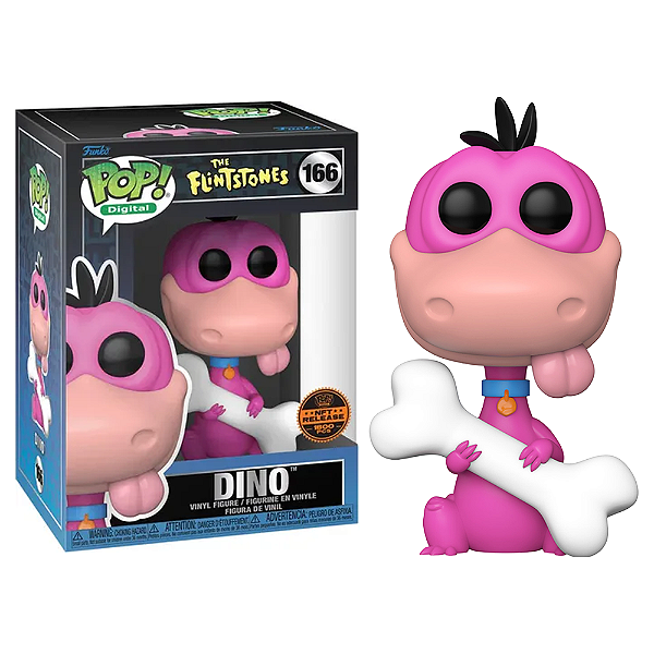 Funko Pop! Digital NFT The Flintstones Dino 166 Exclusivo