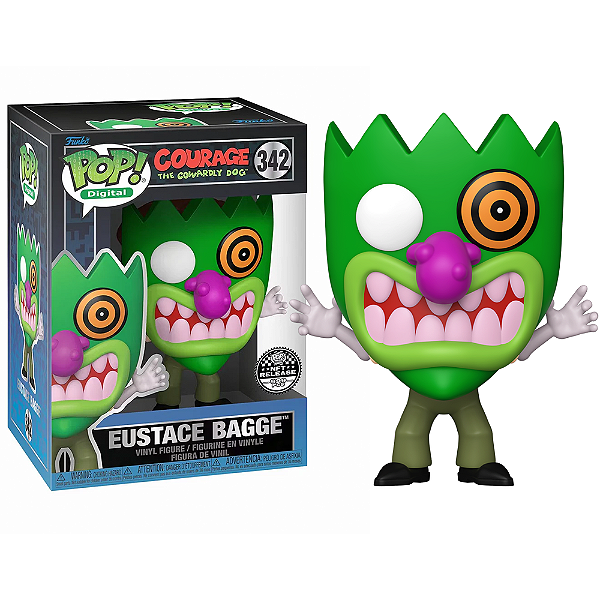 Funko Pop! Digital NFT Coragem O Cão Covarde Eustace Bagge 342 Exclusivo