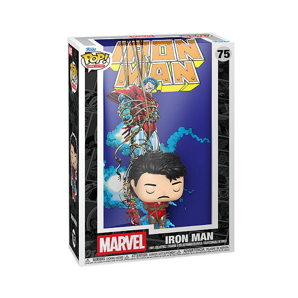 Funko Pop! Comic Covers Marvel Homen De Ferro / Iron Man 75