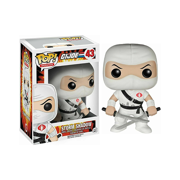 Funko Pop! Animation GI Joe Storm Shadow 43 Exclusivo