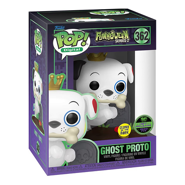 Funko Pop! Digital NFT Funkoween Ghost Proto 362 Exclusivo 1900 Pcs