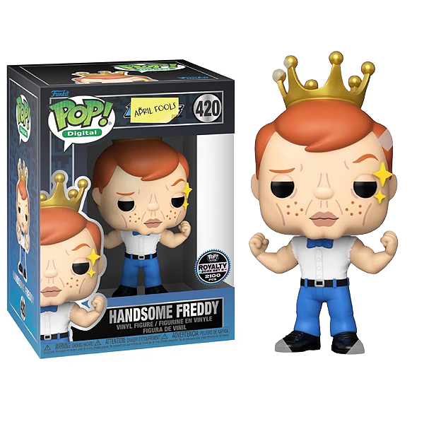 Funko Pop! Digital NFT April Fools Handsome Freddy 420 Exclusivo 2100 Pcs