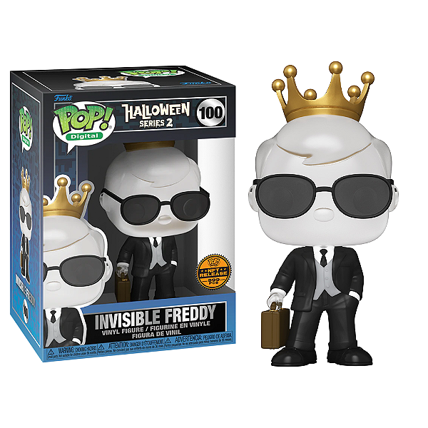 Funko Pop! Digital NFT Halloween Invisible Freddy 100 Exclusivo 999 Pcs