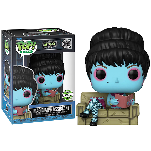 Funko Pop! Digital NFT Beetlejuice Magicians Assistant 369 Exclusivo 999 Pcs