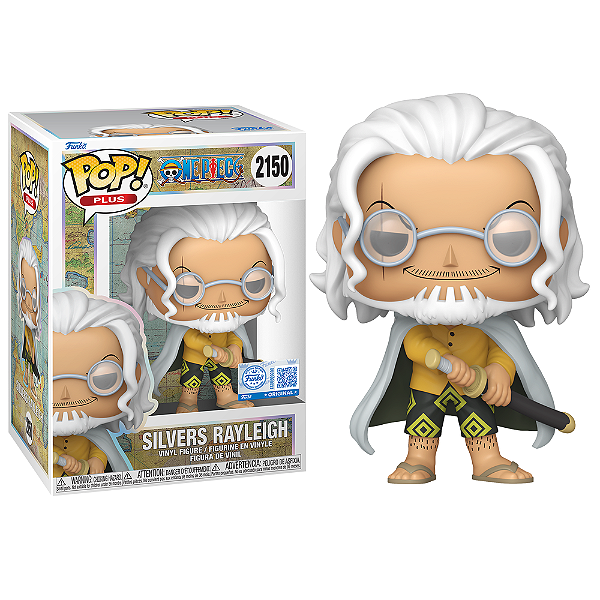 Funko Pop! Plus Animation One Piece Silvers Rayleigh 2150 Exclusivo