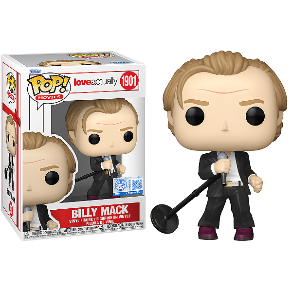 Funko Pop! Filme Simplesmente Amor / Love Actually Billy Mack 1901 Exclusivo