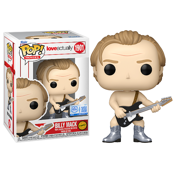 Funko Pop! Filme Simplesmente Amor / Love Actually Billy Mack 1901 Exclusivo Chase