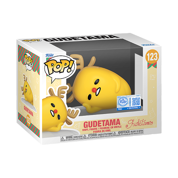 Funko Pop! Sanrio Gudetama 123 Exclusivo