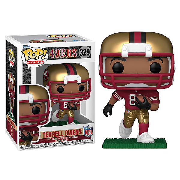 Funko Pop! Football NFL 49ERS Terrell Owens 329 Exclusivo