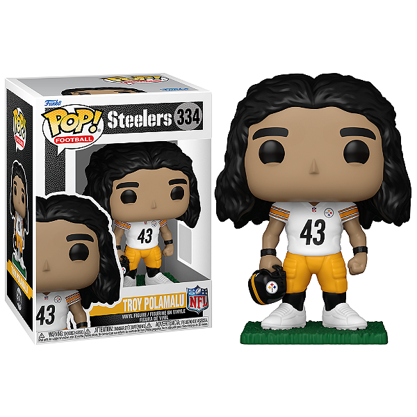 Funko Pop! Football NFL Steelers Troy Polamalu 334 Exclusivo